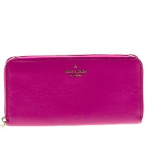 Kate Spade New York Purple Leather Wallet - NWOT